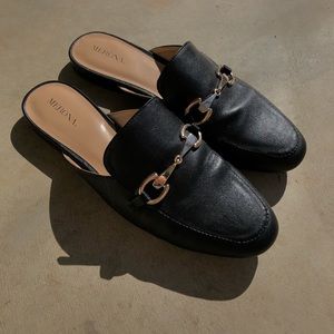 Slip on Black Loafers
